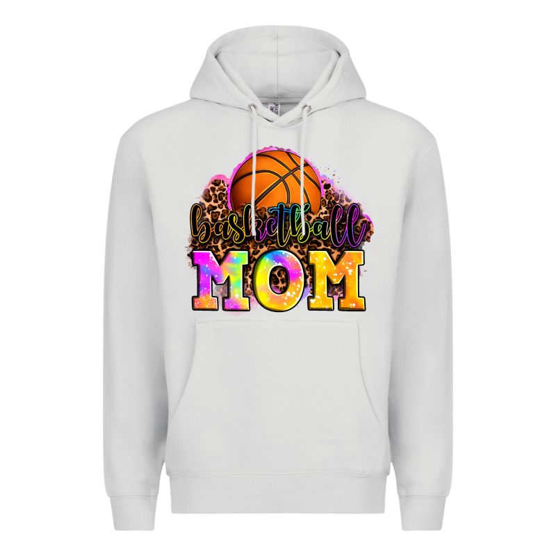 Basketball Mom Premium Hoodie by OliviaCreatesArt | Teevron