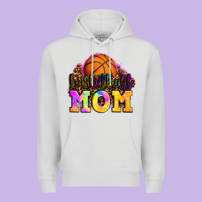 Basketball Mom Premium Hoodie Designed By Oliviacreatesart