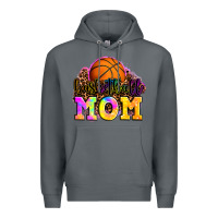 Rock basketball mom Premium Hoodie - OliviaCreatesArt