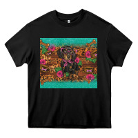 Black dachshund Heavy Core Tee - BarkalooDesign