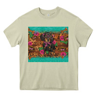 Mossy dachshund Heavy Core Tee - BarkalooDesign