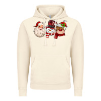 Vintage Artic santa snowman reindeer Vintage Hoodie - MaliasSmallBusiness