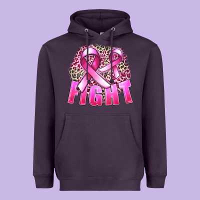 Fight Cancer Heavyweight Hoodie Designed By Fadigitalartstudio