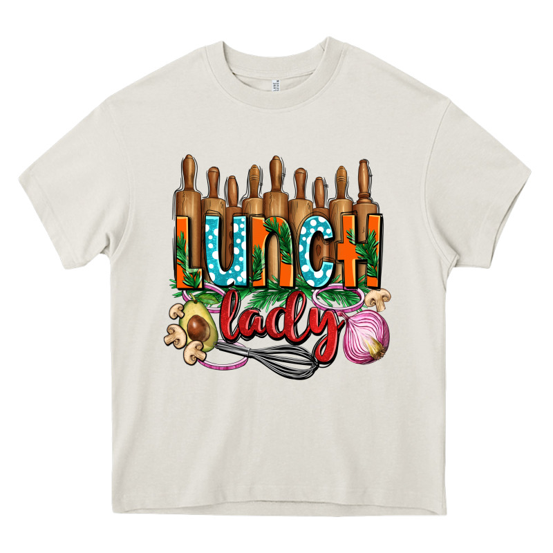 Lunch Lady With Onions Heavy Core Tee by AdoDesignShop | Teevron