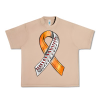 Burro Kidney Cancer Ribbon Baseball Urban Heavy Tee - BundleAndBundleShop
