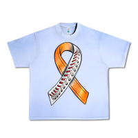 Grape Ice Kidney Cancer Ribbon Baseball Urban Heavy Tee - BundleAndBundleShop
