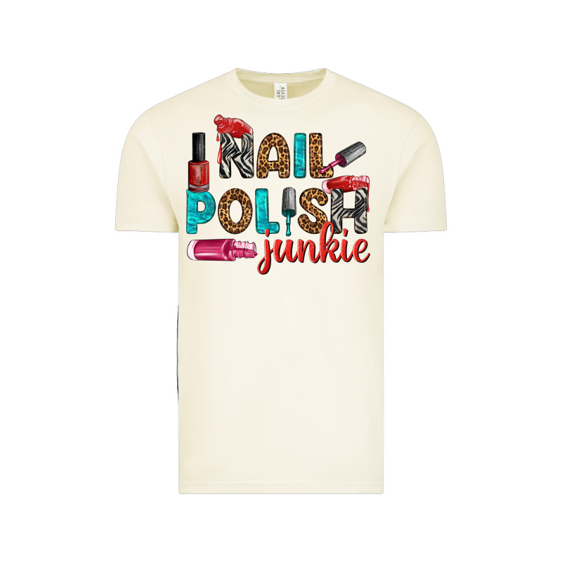 Nail Polish Junkie Bbs Vintage Tee by BundleAndBundleShop | Teevron