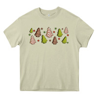 Mossy Christmas cakes Heavy Core Tee - Jasminsmagicworld