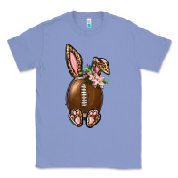 Colony Blue American Football Easter Bunny Classic Tee - BundleAndBundleShop