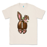 Natural American Football Easter Bunny Classic Tee - BundleAndBundleShop