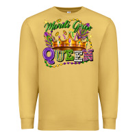 Antique Gold mardi gras queen Premium Sweatshirt - FaDigitalArtStudio