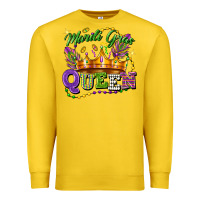 Lemon mardi gras queen Premium Sweatshirt - FaDigitalArtStudio