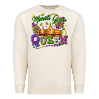 Sandshell mardi gras queen Premium Sweatshirt - FaDigitalArtStudio