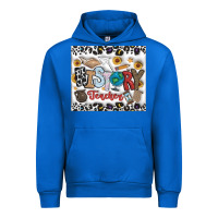 Cobalt Histtory Teacher Urban Hoodie - CowhideDigitalArt