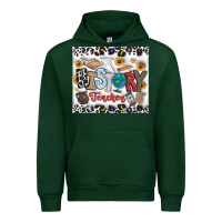 Forest Green Histtory Teacher Urban Hoodie - CowhideDigitalArt