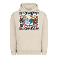 Pigment French Oak Histtory Teacher Urban Hoodie - CowhideDigitalArt