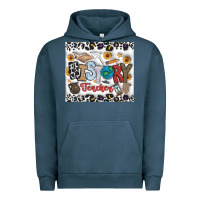 Pigment Midnight Navy Histtory Teacher Urban Hoodie - CowhideDigitalArt