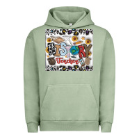 Pigment Oil Green Histtory Teacher Urban Hoodie - CowhideDigitalArt