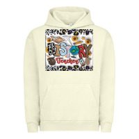 Pigment Pistachio Histtory Teacher Urban Hoodie - CowhideDigitalArt