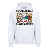 White Histtory Teacher Urban Hoodie - CowhideDigitalArt