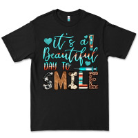 Black it’s a beautiful day to smile Premium Tee - JahusDesignShop