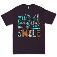 Plum it’s a beautiful day to smile Premium Tee - JahusDesignShop