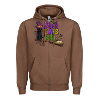Chestnut black cats only Zipper Hoodie - CowGirlArtShop