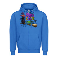 True Royal black cats only Zipper Hoodie - CowGirlArtShop