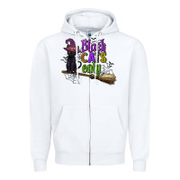 White black cats only Zipper Hoodie - CowGirlArtShop