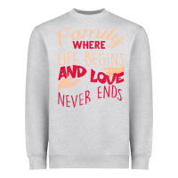 Heather Grey Family Heavyweight Sweatshirt - Bettercallsaul