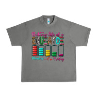 Tornado Battery Life Of A Educator Urban Heavy Tee - BundleAndBundleShop