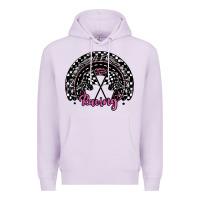 Lilac racing checkered rainbow Premium Hoodie - JahusDesignShop