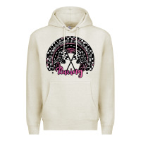 Oatmeal Heather racing checkered rainbow Premium Hoodie - JahusDesignShop