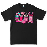 Black cancer coffee cups Premium Tee - NancyCooperArtShop