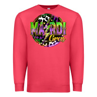 Cardinal mardi gras lightning Premium Sweatshirt - FaDigitalArtStudio