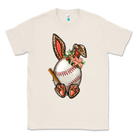 Natural Baseball Easter Bunny Classic Tee - BundleAndBundleShop