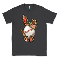 Smoke Baseball Easter Bunny Classic Tee - BundleAndBundleShop