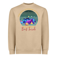 Mushroom camping The Best Outdoor Activity Is Going Back Inside Heavyweight Sweatshirt - Bettercallsaul