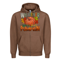 Chestnut whatever spices your pumpkin Zipper Hoodie - CowGirlArtShop
