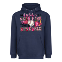 Navy In October We Wear Pink And Watch Baseball Heavyweight Hoodie - FaDigitalArtStudio