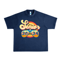 Navy senior 2024 Urban Heavy Tee - JahusDesignShop