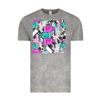 Cloud Rock nail polish with cowhide and plaid seamless pattern bbs Vintage Tee - BundleAndBundleShop