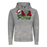 Cloud Rock Papa Claus with christmas lights and mistletoe Vintage Hoodie - NancyCooperArtShop