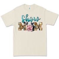 Bone Western Show Mom Holstein Premium Tee - LillyAllenDesigns