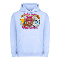 Pigment Grape Ice Holy Cow 100 Days Of School Urban Hoodie - CowhideDigitalArt
