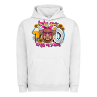 Pigment Lunar Rock Holy Cow 100 Days Of School Urban Hoodie - CowhideDigitalArt