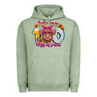 Pigment Oil Green Holy Cow 100 Days Of School Urban Hoodie - CowhideDigitalArt