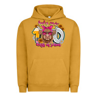 Pigment Peanut Butter Holy Cow 100 Days Of School Urban Hoodie - CowhideDigitalArt