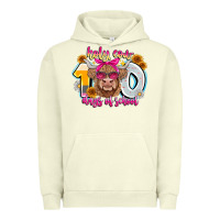 Pigment Pistachio Holy Cow 100 Days Of School Urban Hoodie - CowhideDigitalArt