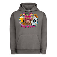 Pigment Tornado Holy Cow 100 Days Of School Urban Hoodie - CowhideDigitalArt